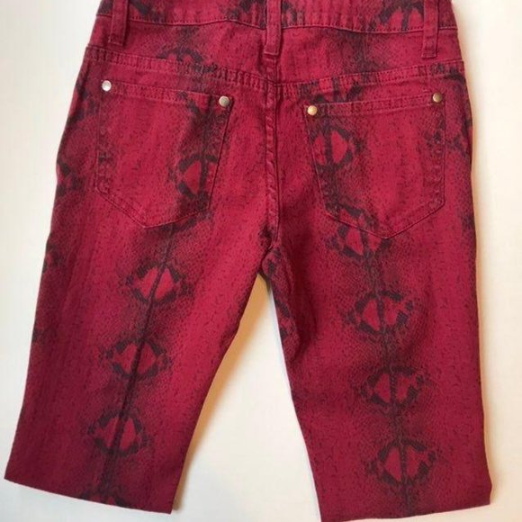 Decoded Red Skinny Jeans SZ. 1 - Picture 3 of 3
